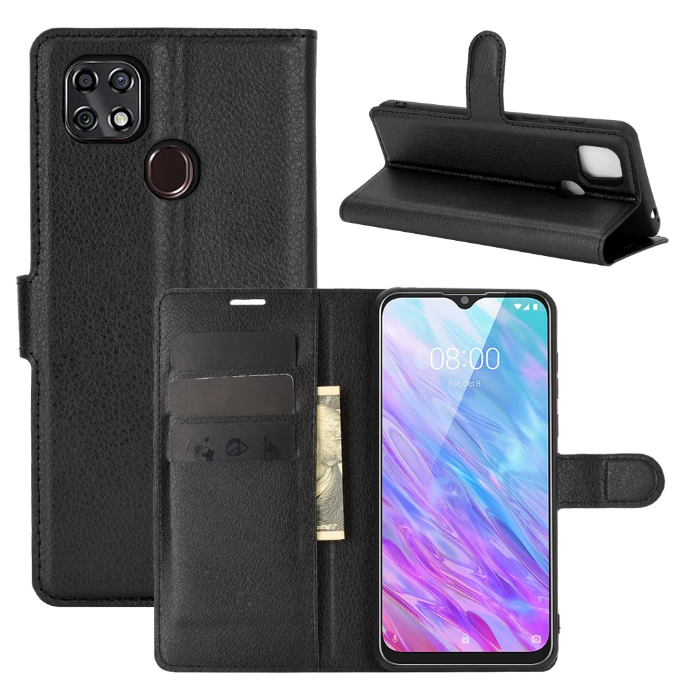 Чехол для ZTE Blade 10 Smart (6.5in) Обложки кошельки с отделениями карт и подставкой в виде