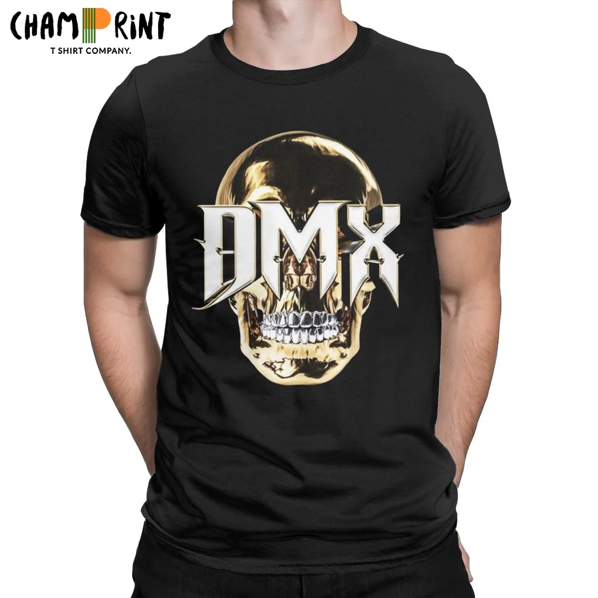 

DMX в винтажном стиле, реперские кепки футболка для мужчин из хлопка Забавные футболки с круглым вырезом Эрл Simmons человек тьмы х футболки для ...