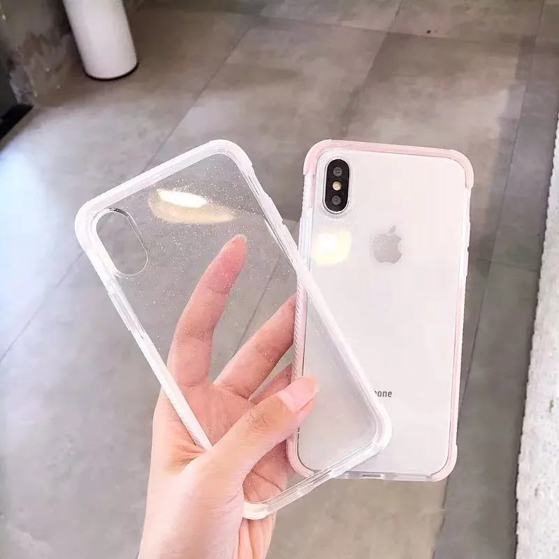 Чехол Lovebay для iPhone однотонный блестящий чехол из мягкого ТПУ 11pro Max 6 6s 7 8 Plus X XR XS |