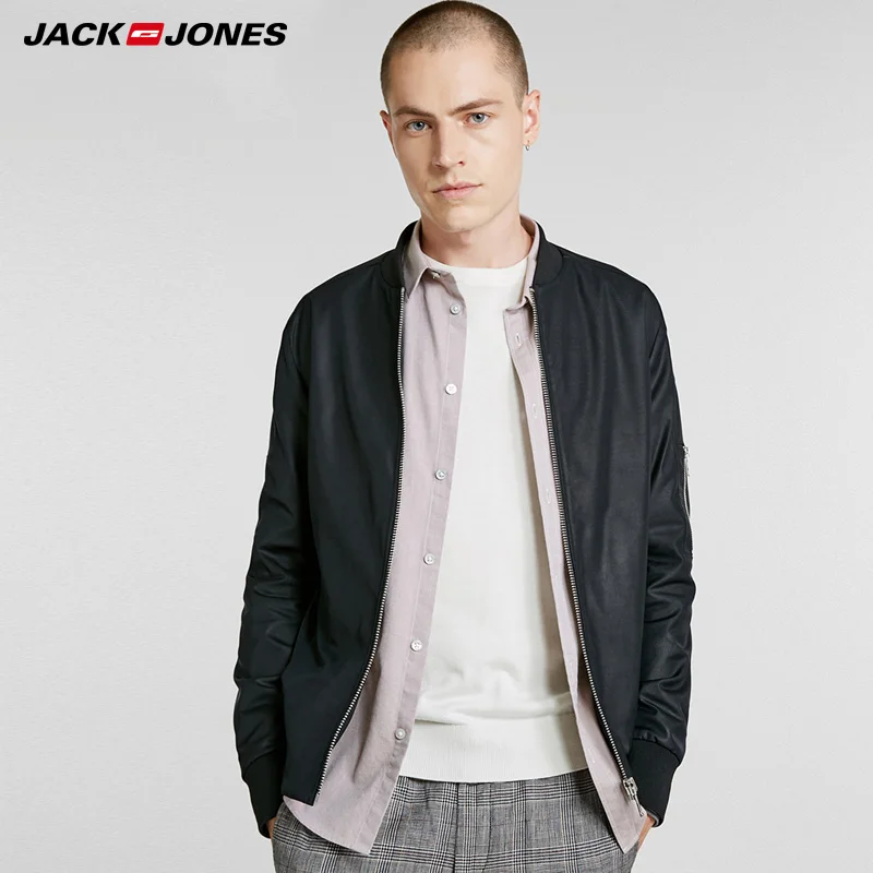 Мужская Осенняя повседневная куртка Jack Jones короткое пальто | 218321513|Мужские куртки|