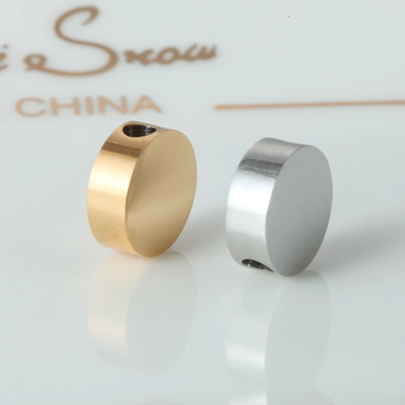 5 шт. бусины из нержавеющей стали для изготовления ювелирных изделий | Украшения и