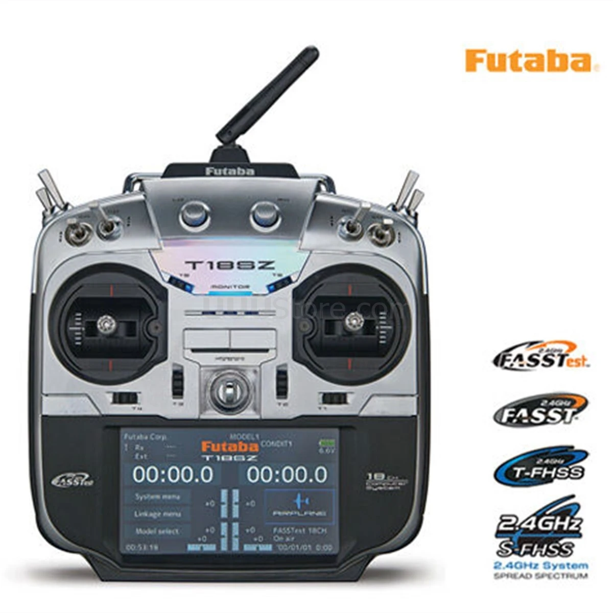

Оригинальная радиосистема Futaba 18SZ 18-channel вертолетный передатчик RC с дистанционным управлением и приемником R7008SB для вертолета