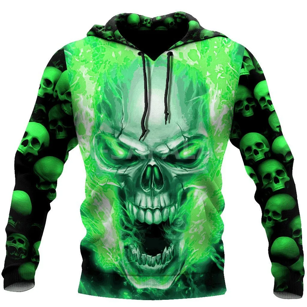 

Trippy Black Skull Head 3D Print Spring Autumn Hoodie Man Women Harajuku Outwear Zipper Pullover Sweatshirt Casual Unisex style3