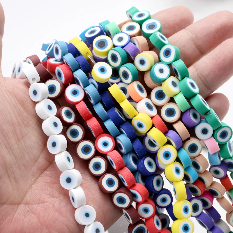 Смешанные бусины из полимерной глины диаметром 7 мм для поделок|Бусины| |