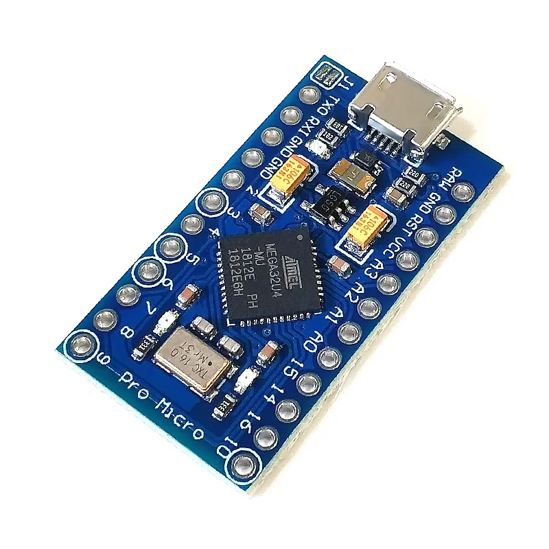 Pro Micro ATmega32U4 5V 16 МГц заменить ATmega328 для Arduino Mini с 2 Row штыревые Leonardo Usb