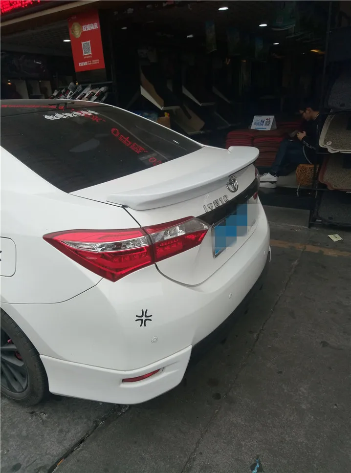 Спойлер для Corolla со светодиодный Ной моделью из АБС-пластика спойлер заднего
