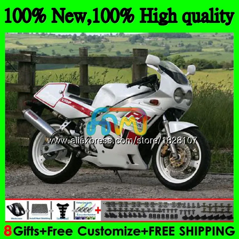 

FZR250R For YAMAHA FZRR FZR 250R 250 FZR250 90 92 93 94 95 128BS.49 White silver FZR-250 1990 1991 1992 1993 1994 1995 Fairings