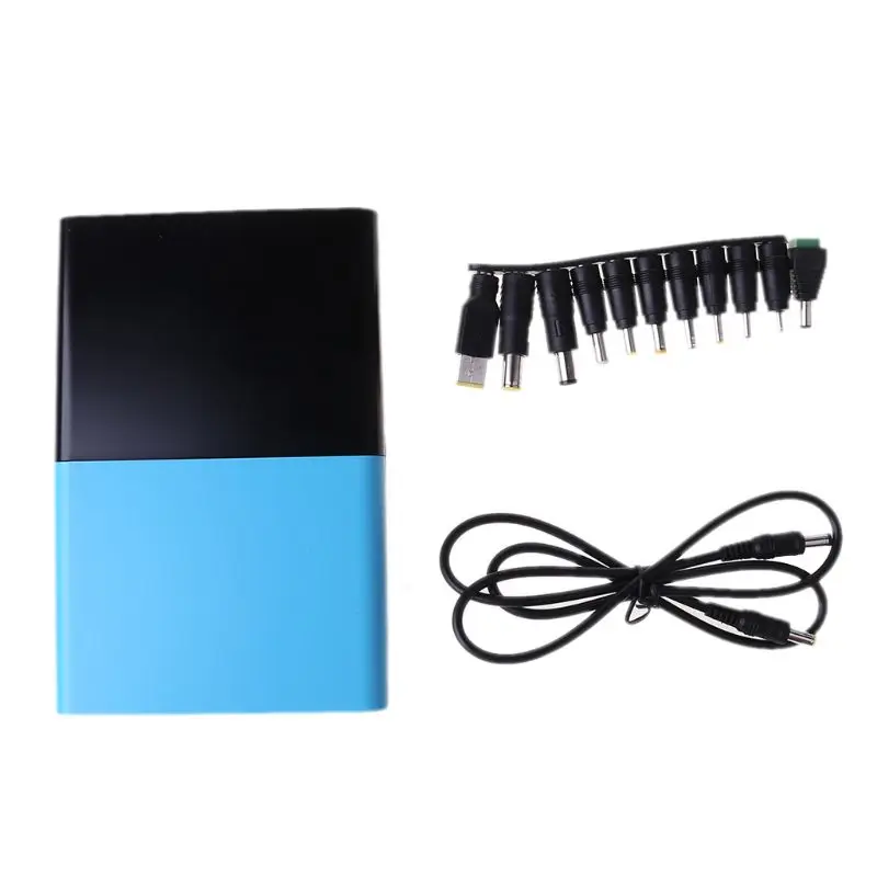

QC 3,0 USB DC 1-24V Регулируемый Выход 12x18650 батареи DIY Мощность банка коробка для ноутбука мобильный телефон роутер планшету светодиодный