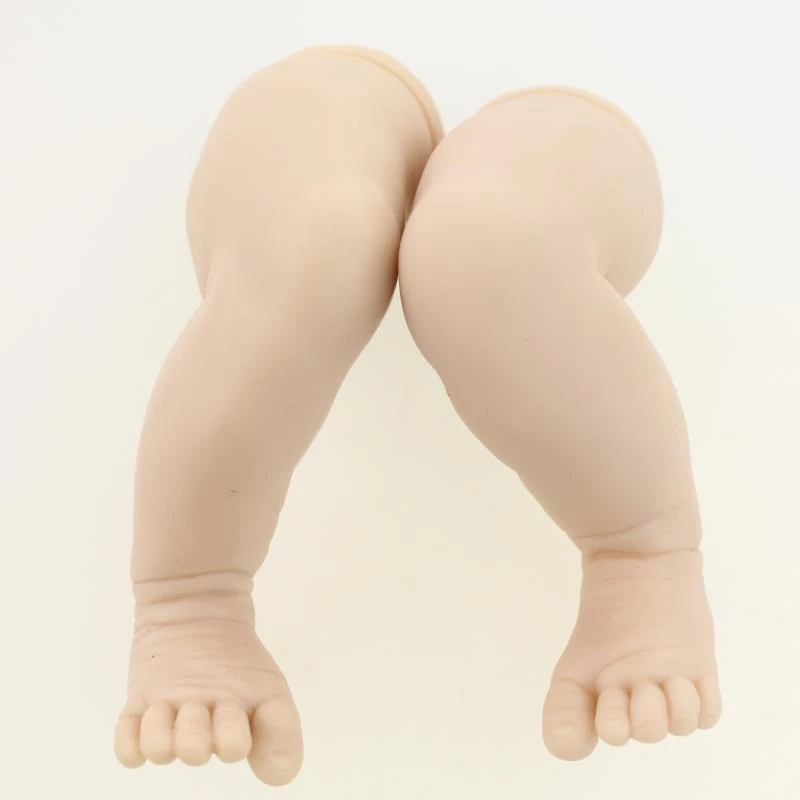 

17 Inch Soft Vinyl Reborn Doll Head Arms Legs Body Parts for Reborn Doll Children Gift Toys for Girls