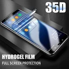 Гидрогелевая пленка для Samsung Galaxy Note 8 9 S9 S8 Plus S7 Edge, изогнутая Защита экрана для Samsung A6 A8 Plus 2018, не стекло