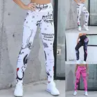 Женские эластичные штаны для йоги, леггинсы для фитнеса, бега, спортивные длинные штаны для активного отдыха