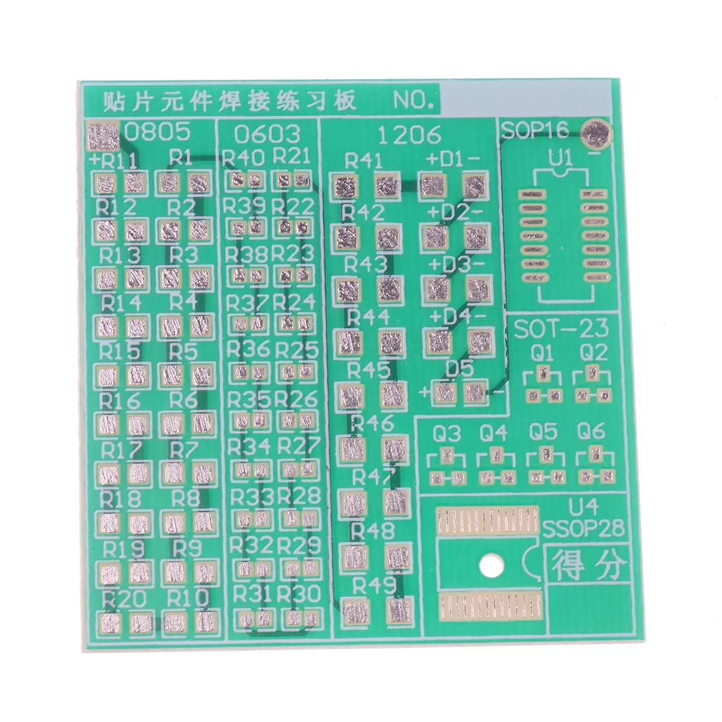 

1Pack SMT SMD Components Welding Practice Board Soldering DIY Kits