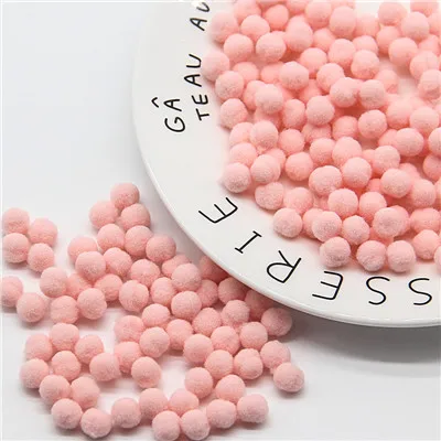 8mm 03 280pcs Мини Помпона смешанный Мягкий круглый Pompones шарики Пышная юбка с помпонами для малышей DIY одежды ручной работы рукоделия 8/10/15/20/25/30 мм - Цвет: 8mm 03 280pcs