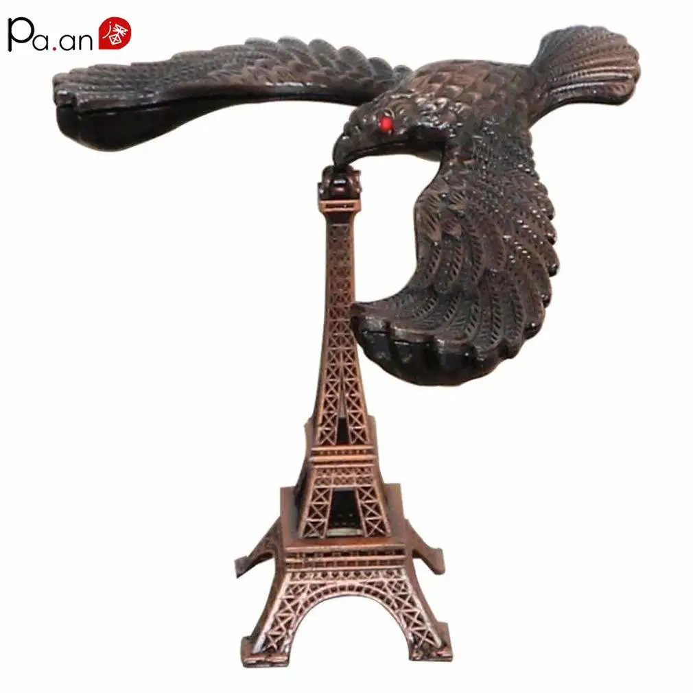 

Alloy Eagle Balance on Paris Iron Tower Office Desk Decoration Vintage Home Decor Adornos Para Casa Souvenirs Dropshipping