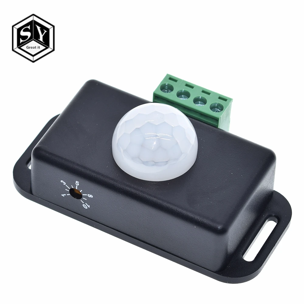 Инфракрасный детектор движения 1 шт. автоматический инфракрасный 12 В 24 8 А