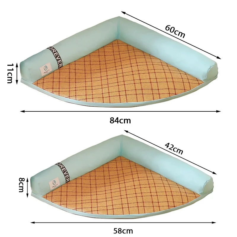 

Pet Cushion Dog Mat Cat Bed Supplies Dog Mattress Detachable and Washable Summer Cool Nest Cat Mat Bed for Dog Pet Accessories