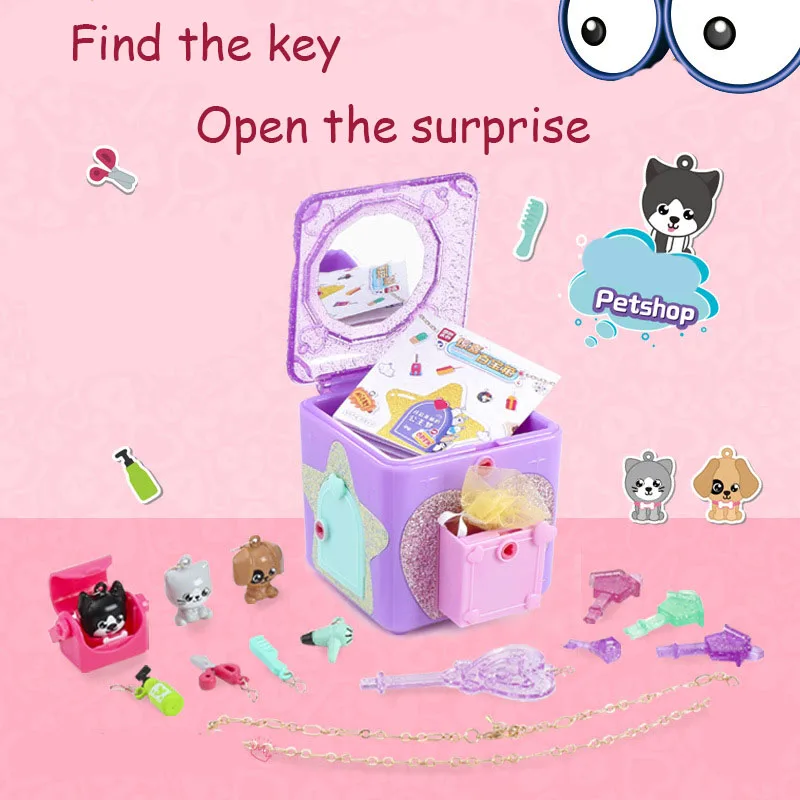 

Children Simple Small Jewelry Blind Box Fashion Master Theme Lucky Surprise Educational Toy Casual Game Christmas Gifts for Kids