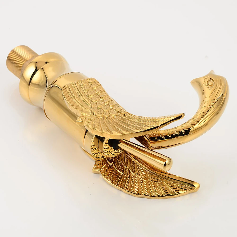 

Retro Swan Basin Faucet Washbasin Home Bathroom Rotation Bidet Swivel Single Lever Modern Mixer Tap Brass Sink Cold Hot Water