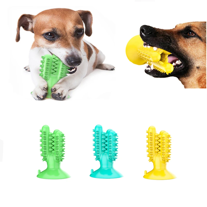 

Для чистки зубов собаки Зубная щётка TPR Прочный Собака Зубы Молярная игрушка Уход за полостью рта кисточка палочка для домашних животных же...