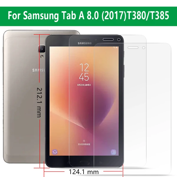 Закаленное Стекло для Samsung Galaxy Tab A 8,0 SM-P200 P205 T290 T295 T380 T385 закаленная защита экрана - Цвет: SMT380GHM2