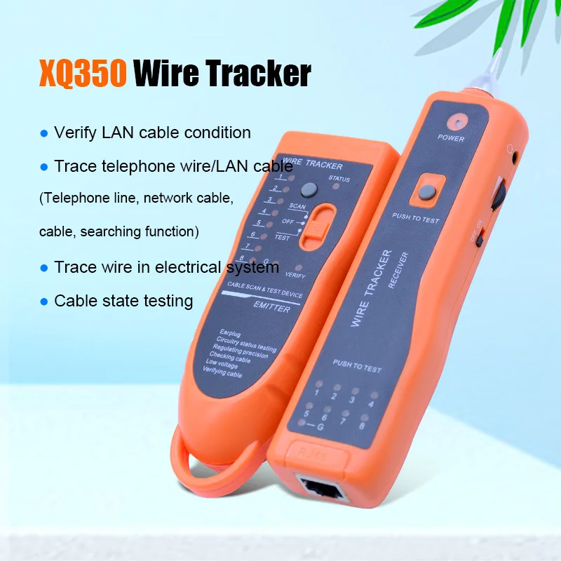 OUTEST проводной трекер RJ45 RJ11 видоискатель сетевой lan кабель телефонный