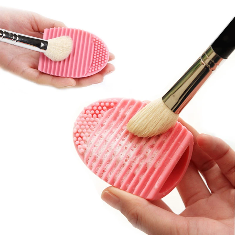Силиконовый чехол для макияжа Очищающая щетка яйцо средства мойки Косметические