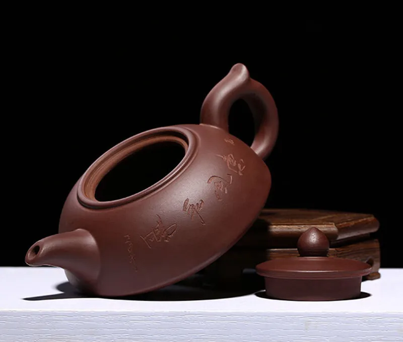Yixing Clay Teapot Infuser Zisha Kung Fu Tea Set New Purple 260ml Master Maker Fast Delivery With Gift Box | Дом и сад