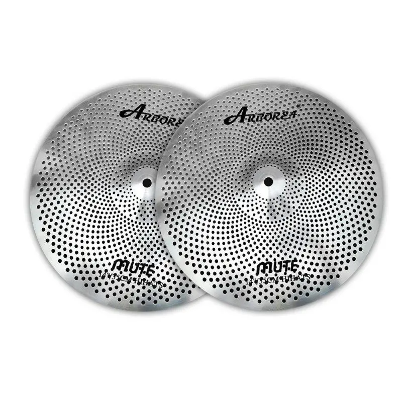Arborea Mute Cymbal 14 &quotHihat Топ и низ тарелки|Гонг цимбалы| - Цена: 2 141,94 руб.
