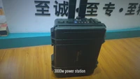 high power solar portable power station 3000w solar rechargeable generator camping