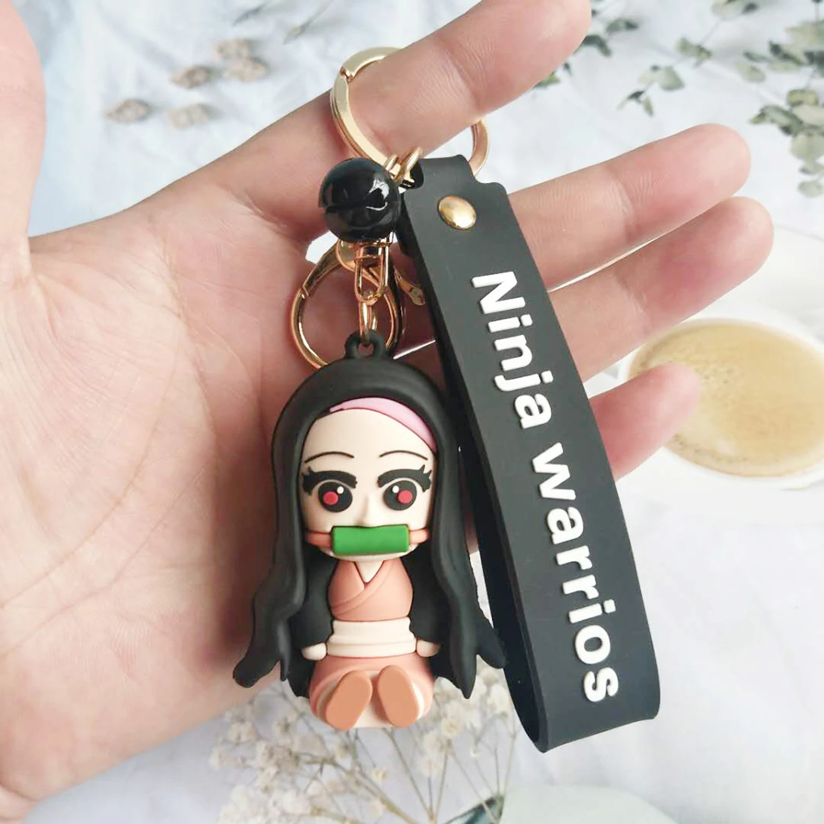 

Брелок для ключей из аниме «рассекающий демонов», Kimetsu No Yaiba, подвеска для рюкзака