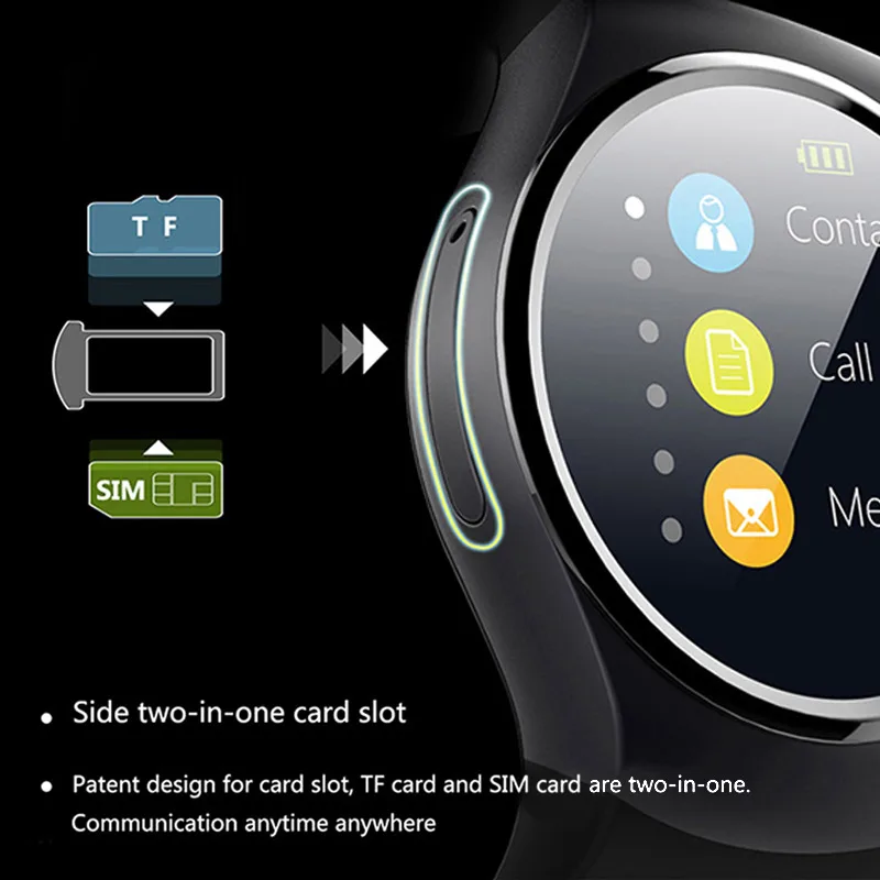 KW18 Смарт-часы для мужчин Bluetooth рекордер вызовов Smartwatch для женщин полный экран монитор сердечного ритма трекер сна поддержка SIM TF карта