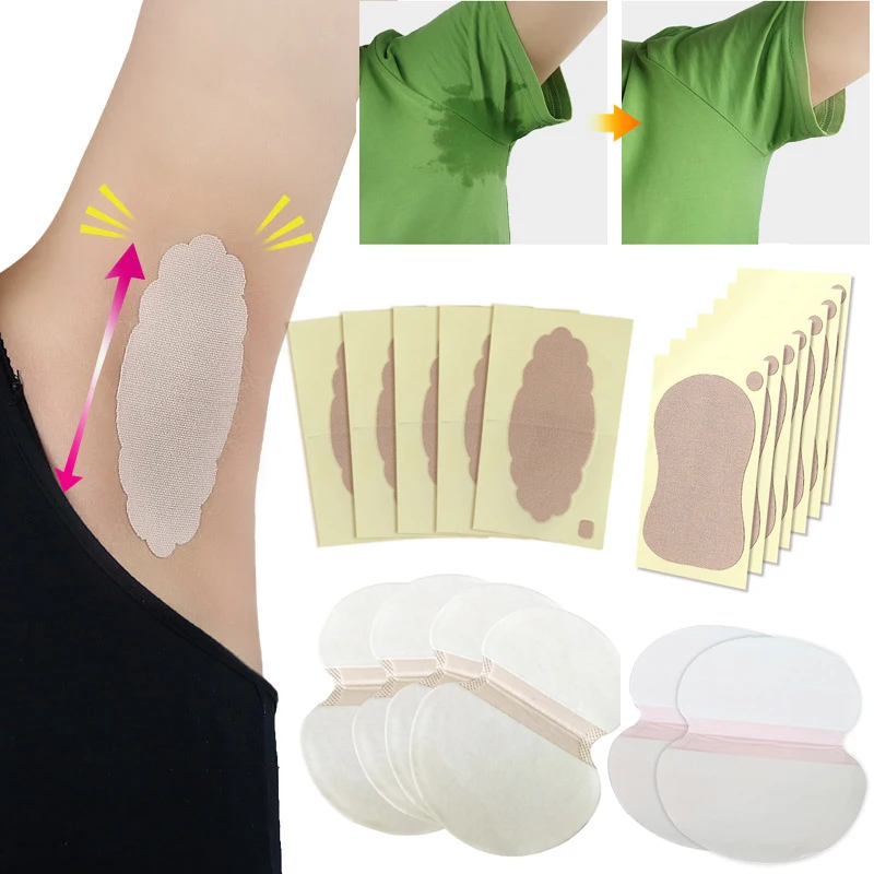 

Summer Disposable Underarm Sweat Pads for Clothing Gasket from Anti Sweat Absorbing Pads Armpits Linings Perspiration Stickers