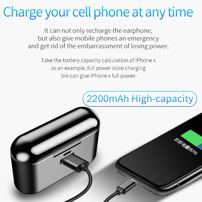 X8 TWS мини беспроводные Bluetooth наушники гарнитура 5D стерео спортивные