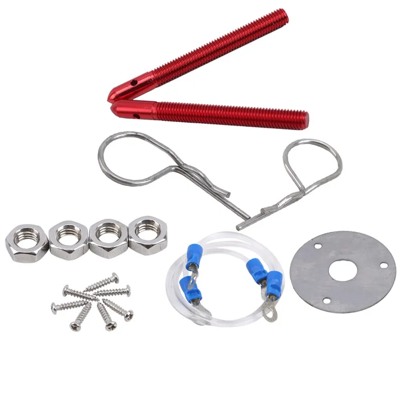 Универсальный гоночный автомобиль стиль из нержавеющей стали крепление капота