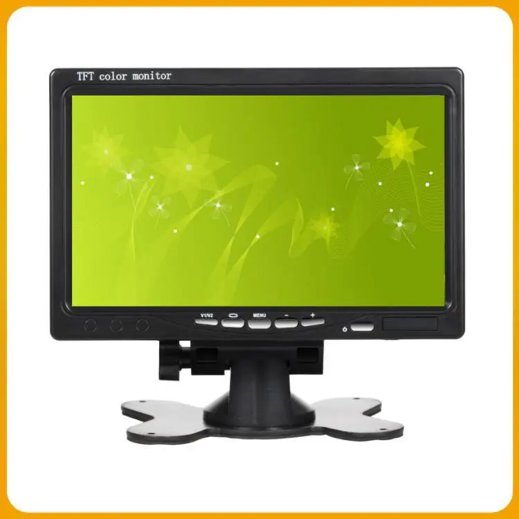 L012 7-inch high-definition  reversing image wide voltage car monitor car LCD monitor AHD monitor