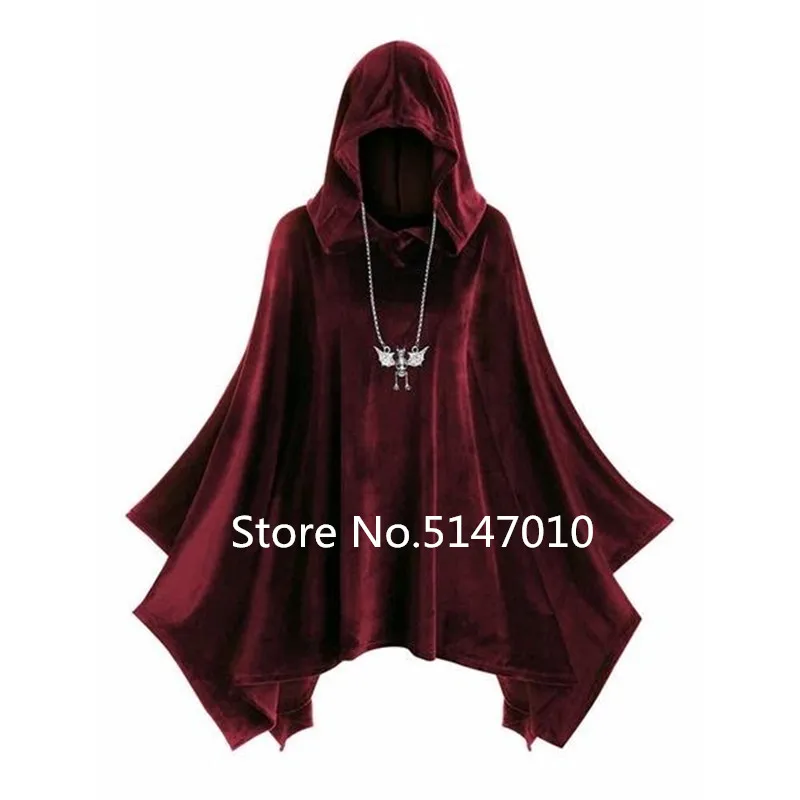 Карнавальные костюмы для взрослых средневековые косплей готическая накидка