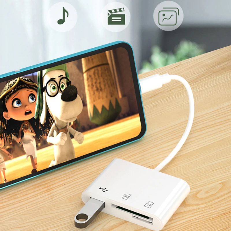 Устройство для чтения карт памяти Micro SD/TF с Type C на SD | Мобильные телефоны и