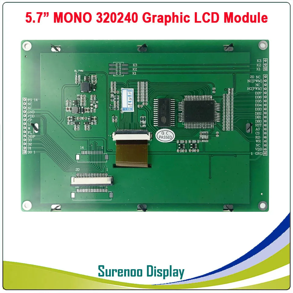 5 7 &quot320X240 320240 моно цветной TFT графический ЖК модуль панель экрана LCM с