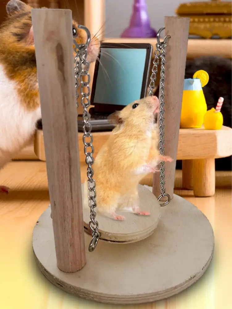 

1pcs Birds Toy Pet Bird Parrot Parakeet Budgie Cockatiel Cage Bird Toys HangingToy Brinquedo Hammock Swing Toy