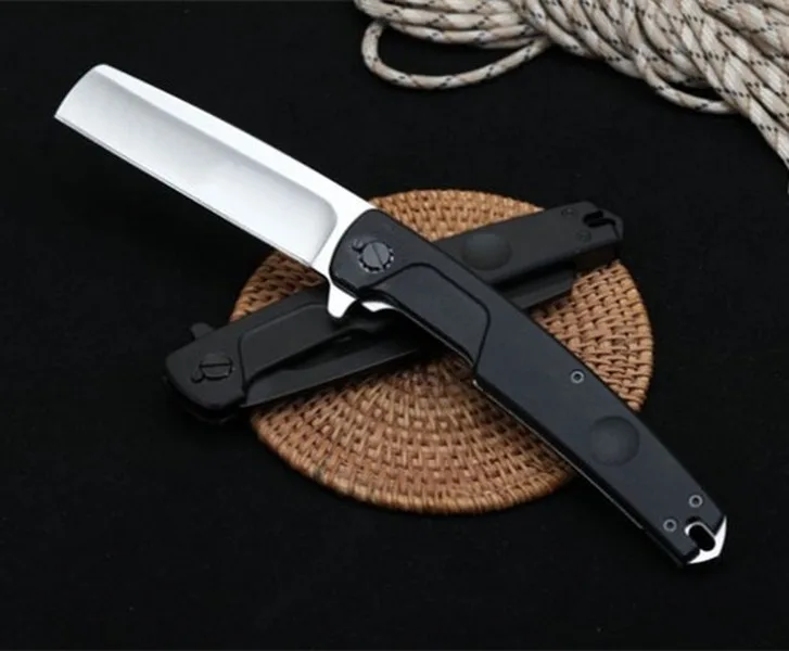 Карманный складной нож Exr T-Razor лезвие N690 ручка из алюминиевого сплава с ЧПУ