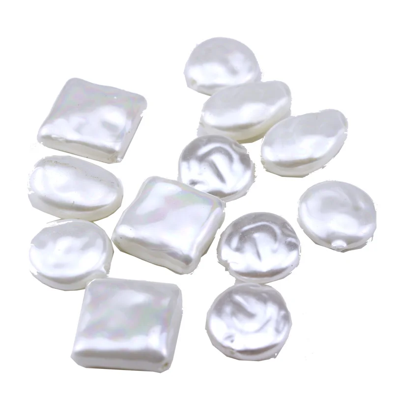 10 шт. винтажный искусственный жемчуг из смолы барокко свободный браслет с