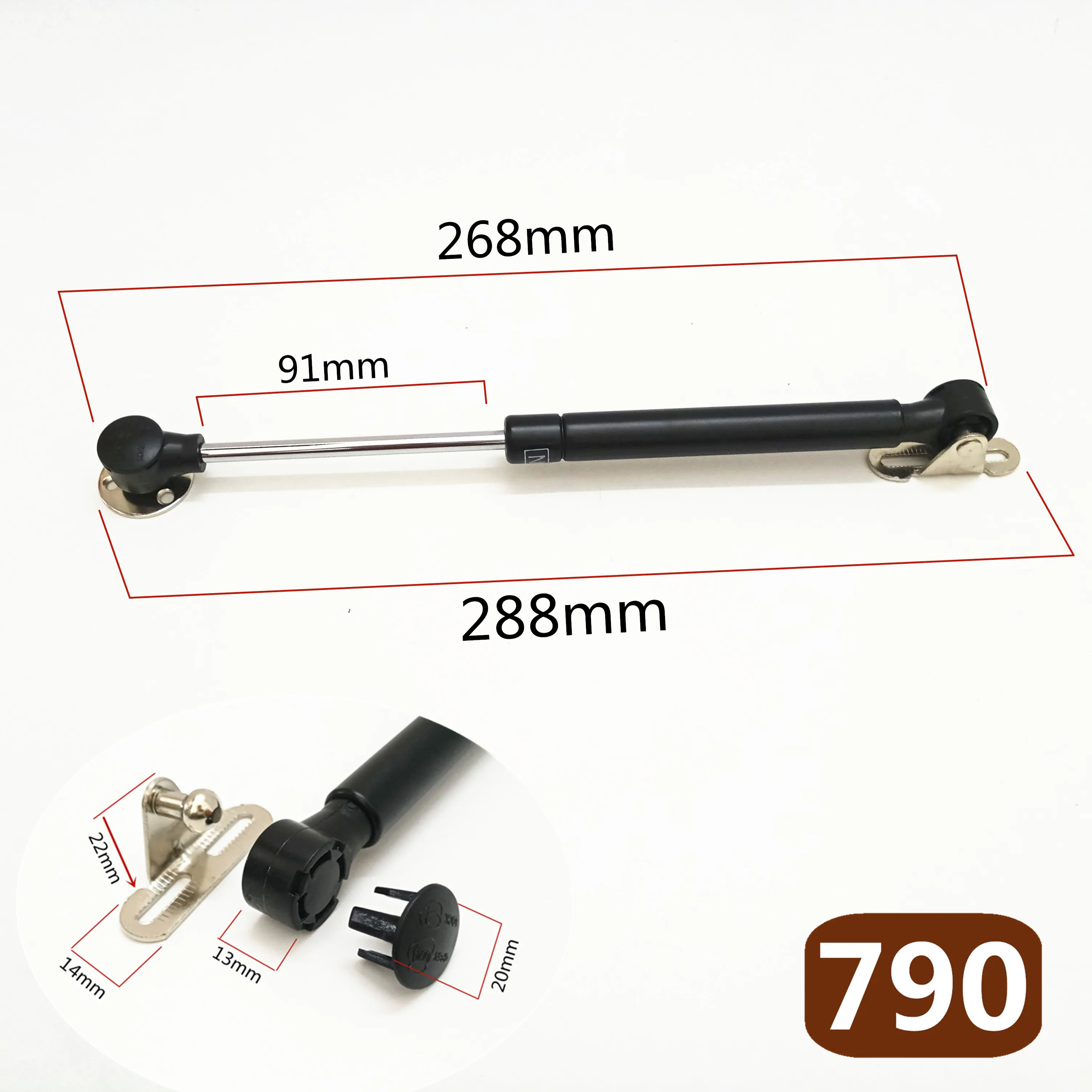 2pcslot 80n100n furniture hinge kitchen cabinet door lift pneumatic support hydraulic gas spring stay hold pneumatic hardware free global shipping