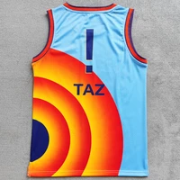 mm masmig 2021 movie space jam 2 a new legacy tune squad taz basketball jerseys halloween uniforms