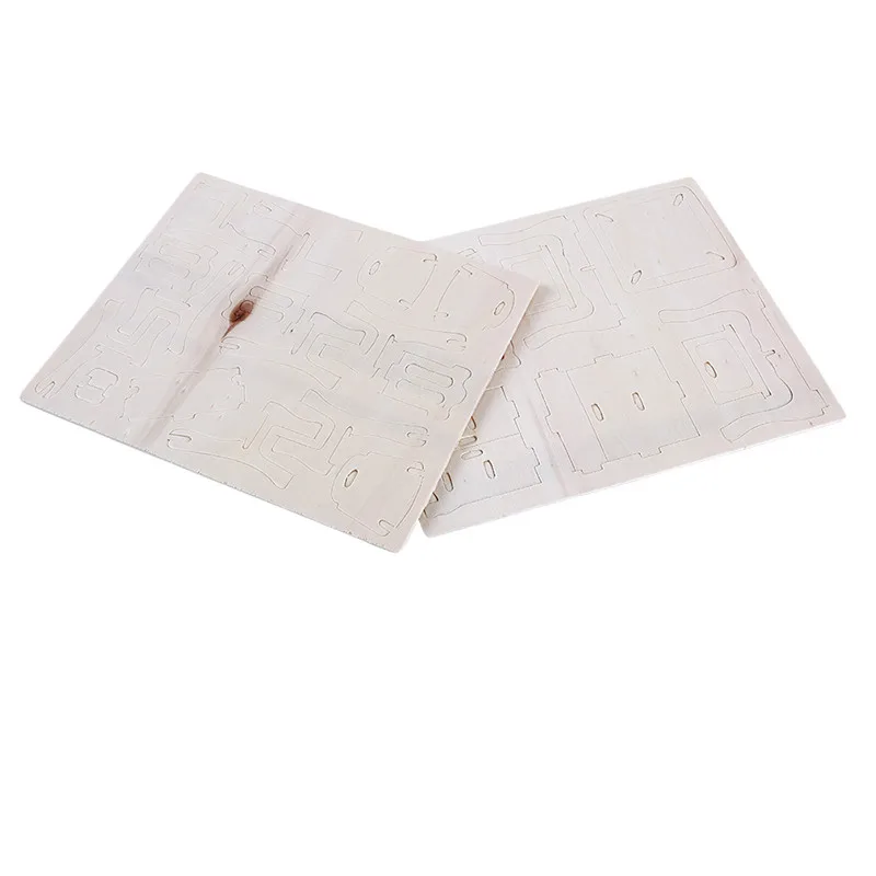 

Hot Arrival 1 Set Creative Wooden Diy 3D Simulation Dining Room Construction Kit Puzzle Toy Kids Gift Simulation Furniture Toy