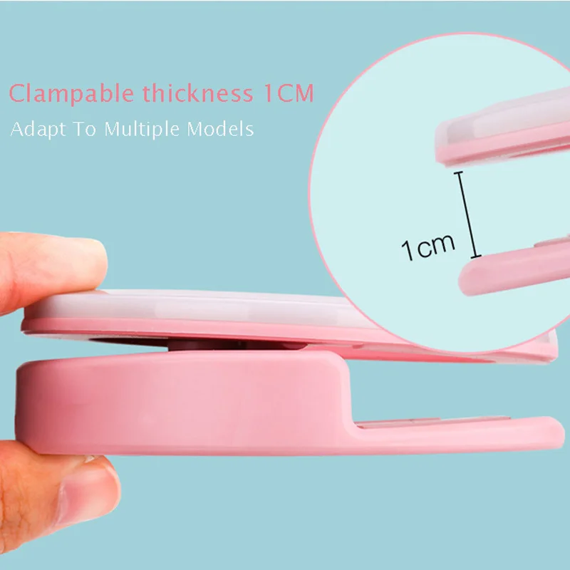 Перезаряжаемый заполняющий свет 10 Led камера повышающая съемка селфи кольцо света