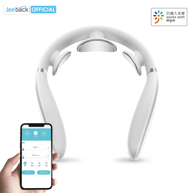 

Jeeback Cervical Massager G2 TENS Pulse Back Neck Massager Far Infrared Heating Health Care Relax Work For Mijia App