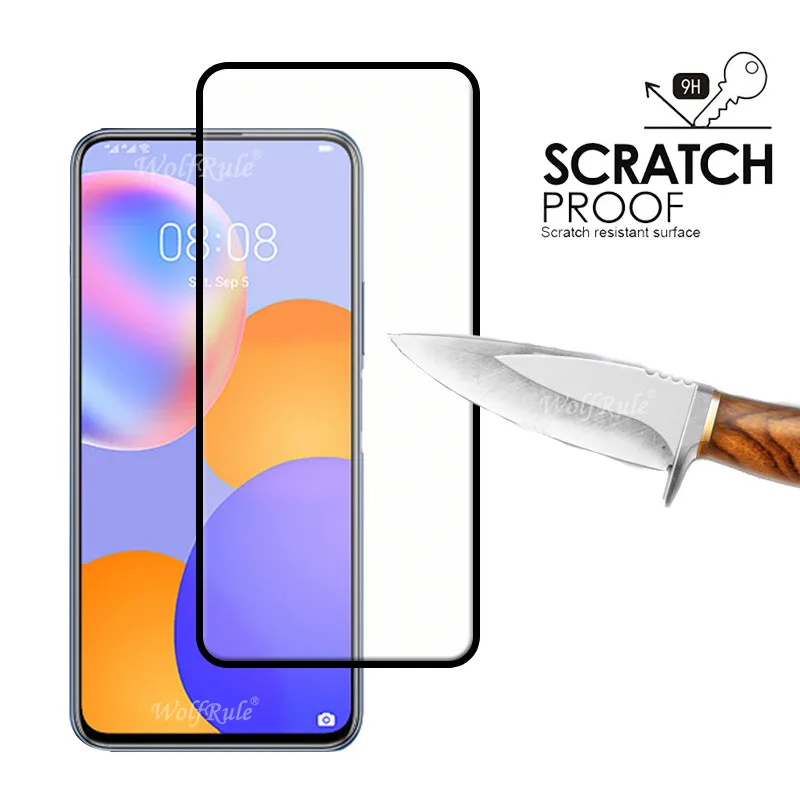 Vidrio Templado 4 en 1 para Huawei Y9A para Huawei Y9A vidrio templado para Honor V30 Pro Huawei Nova 5T P40 Lite Y6P Y8P Y5P Y9A-1