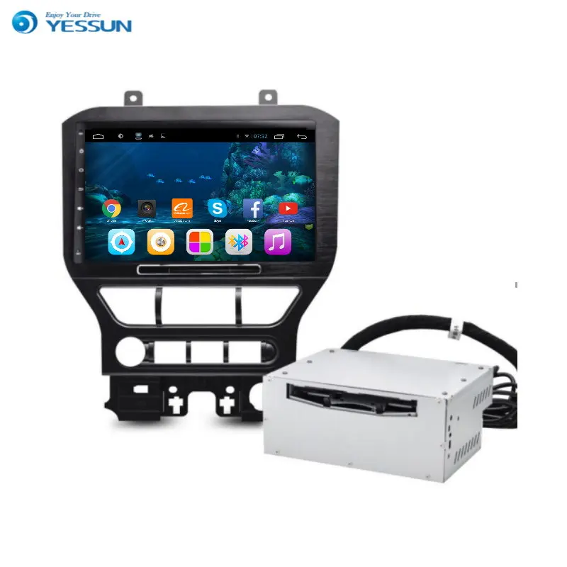 Автомобильный навигатор YESSUN для Ford Mustang 2015 ~ 2016 Android GPS HD сенсорный экран