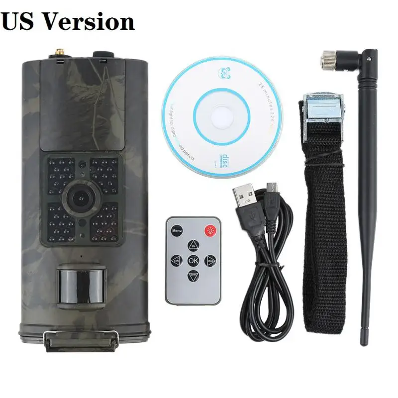 US Version Охотничья камера 3g HC700G новейшая камера Suntek HD 16MP Trail 3g GPRS MMS SMTP SMS 1080P ночное видение 940nm фото ловушки камера# ND - Цвет: US Version