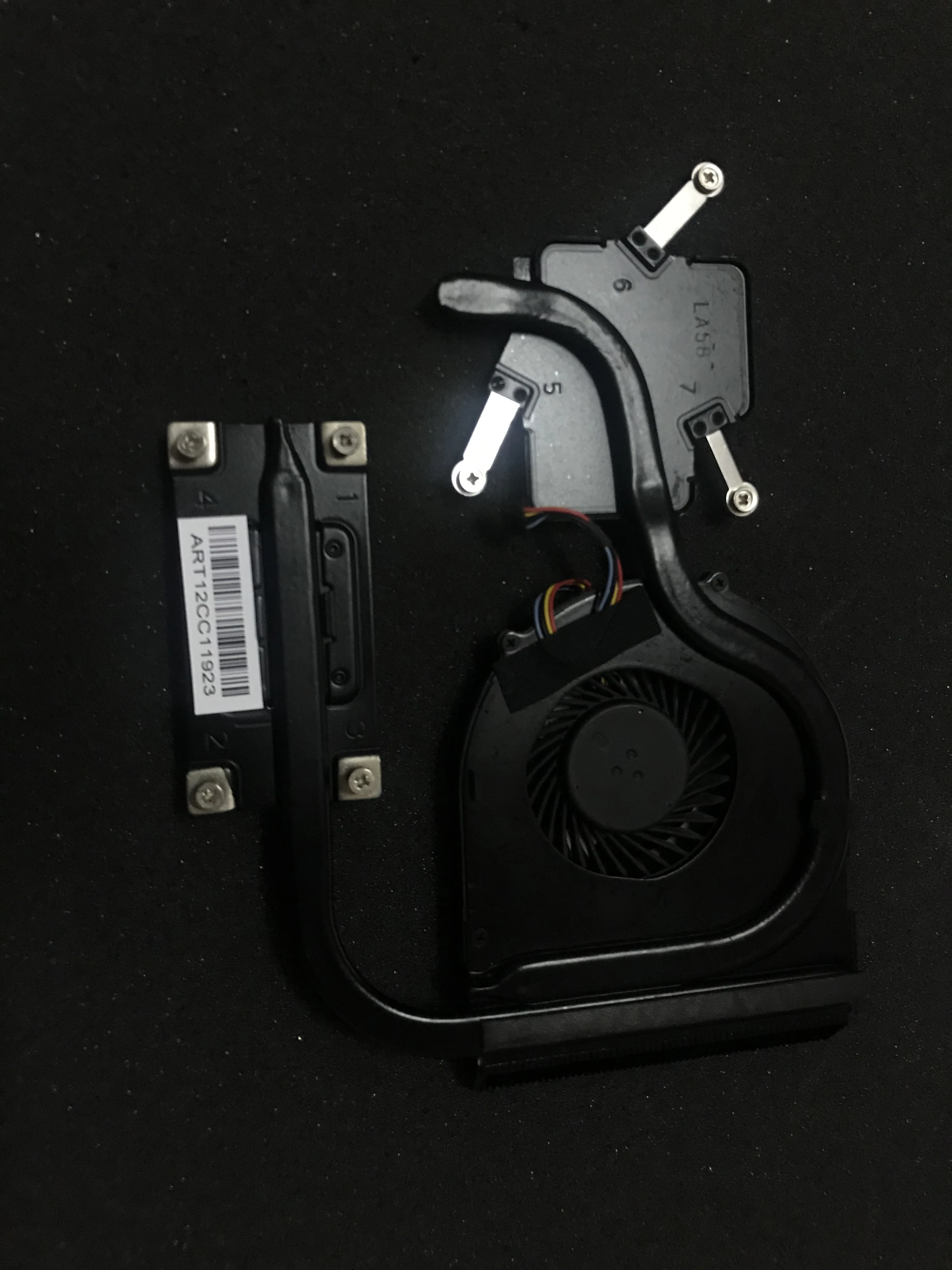 Протестированный рабочий радиатор для материнской платы ноутбука LENOVO B590 V580 V580C